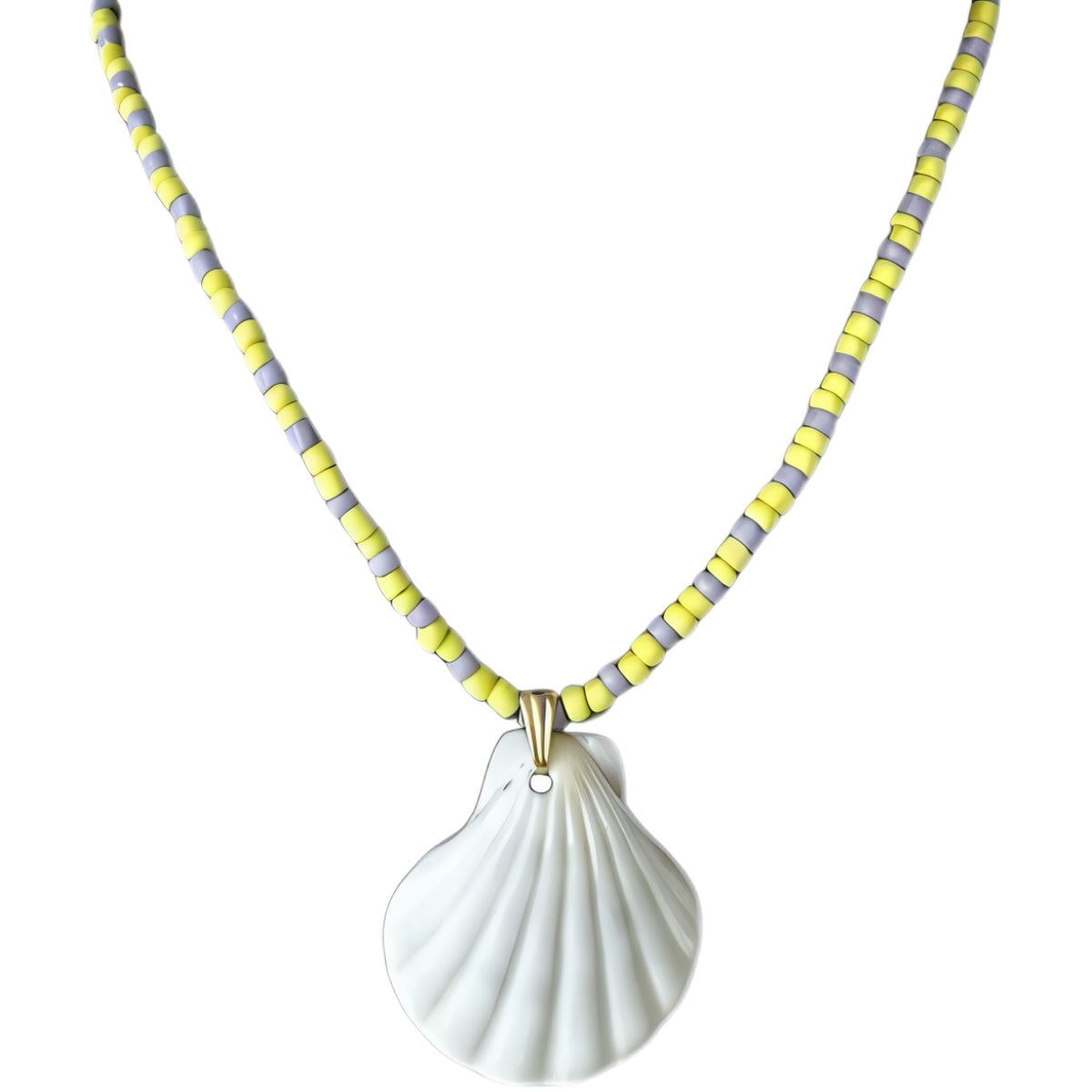 Moana - chartreuse yellow & pastel purple