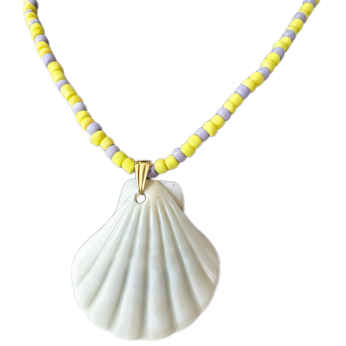 Moana - chartreuse yellow & pastel purple