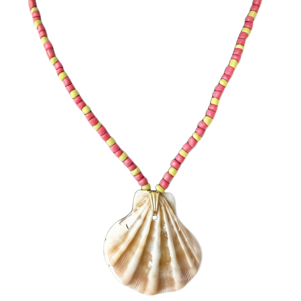Moana - coral orange & lime green