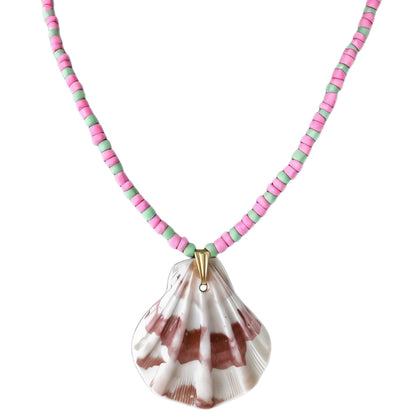 Moana - bubblegum pink & mint green