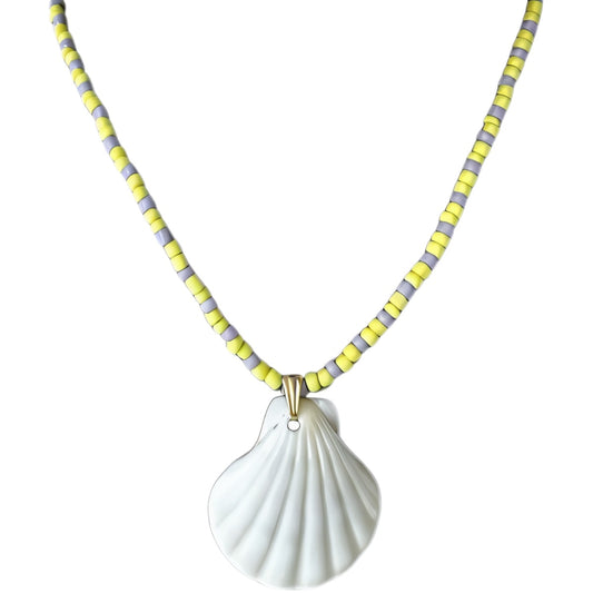Moana - chartreuse yellow & pastel purple